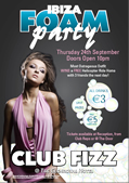 Fizz Nightclub Flyer
